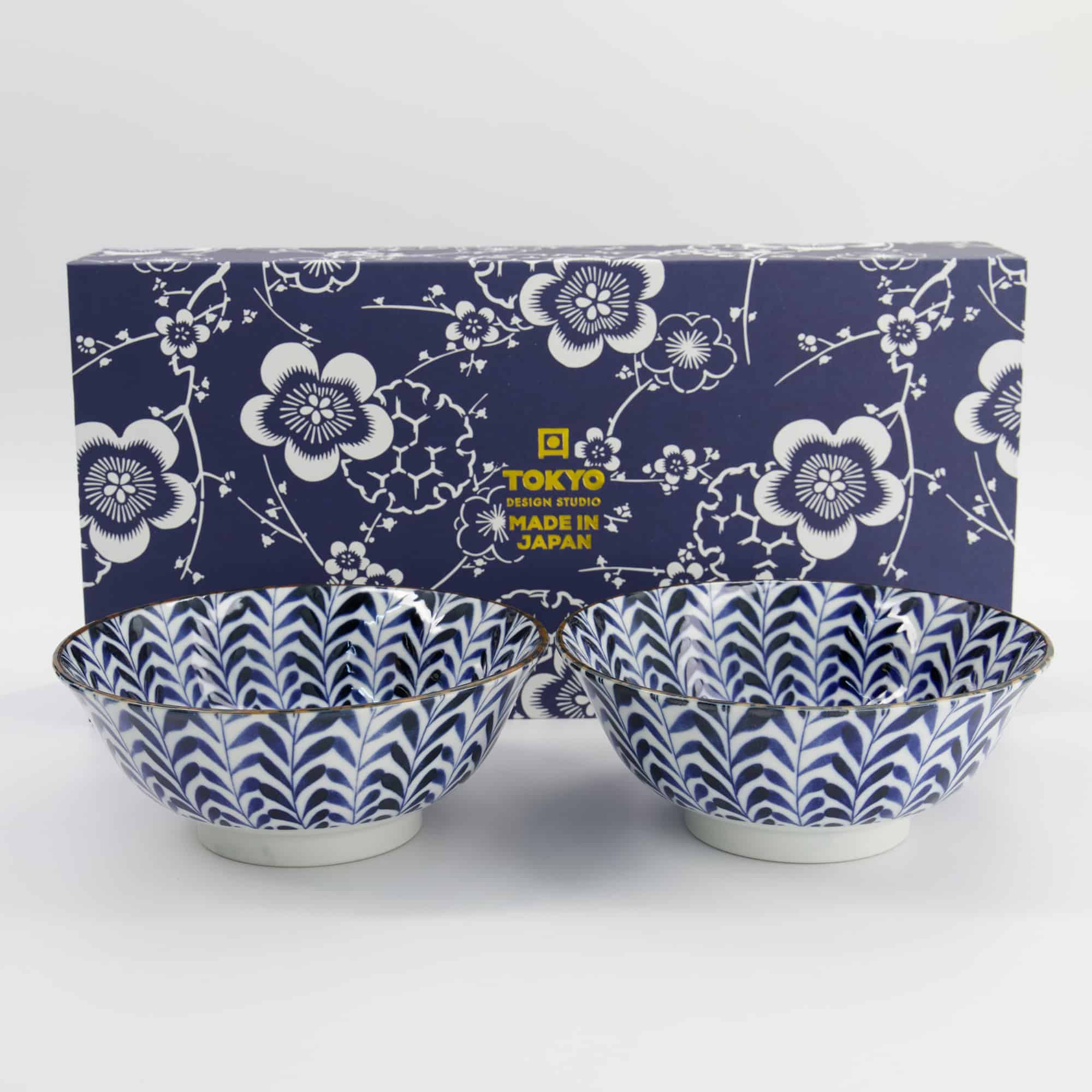Tokyo Design Studio – Ramenkommen Set – Shidare – Noodlekommen – Inclusief Geschenkdoos – 19x7.5cm – 1100ml - Afbeelding 3