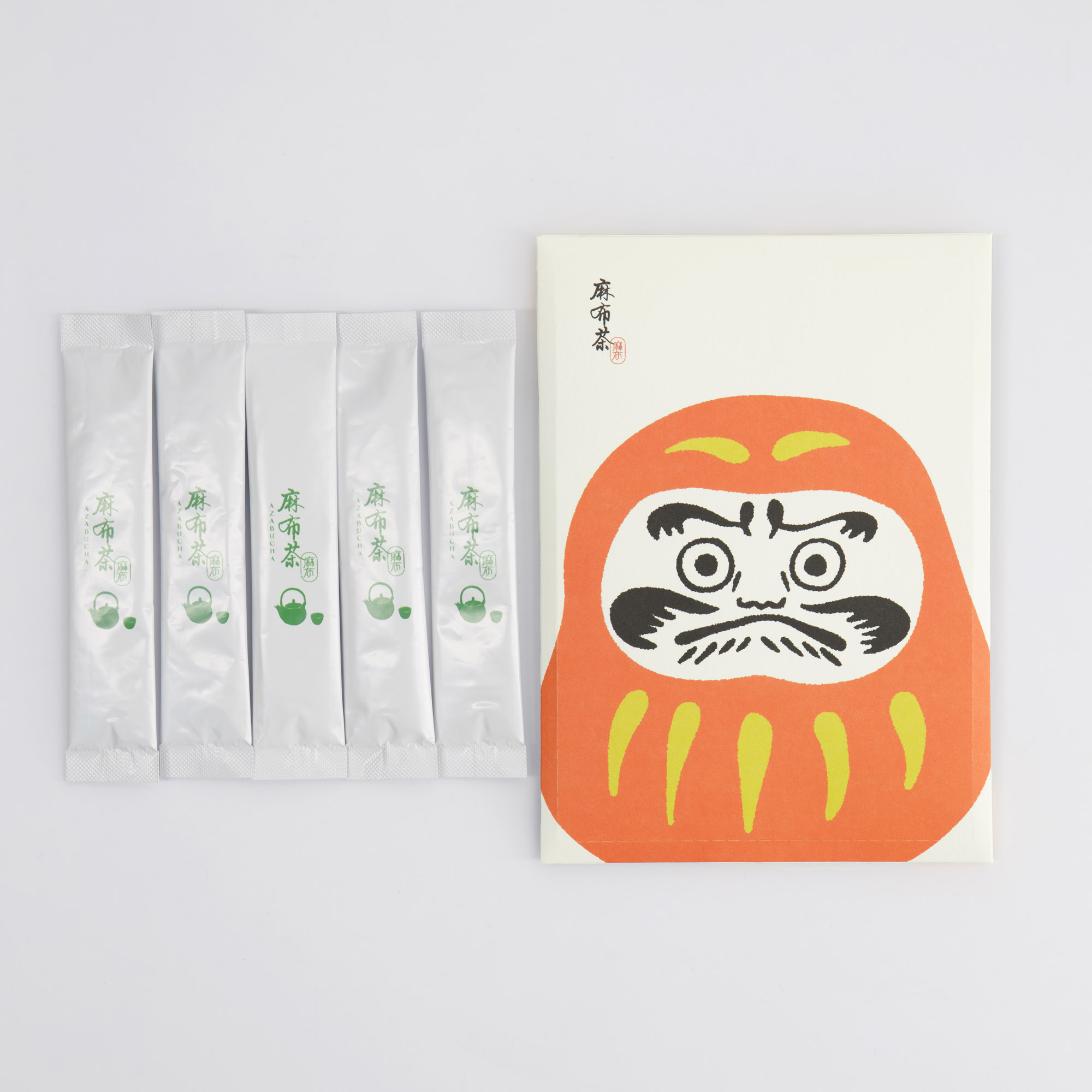 Tokyo Design Studio - Japanese Tea - Organic Matcha - DARUMA - 2gx5 - Afbeelding 2