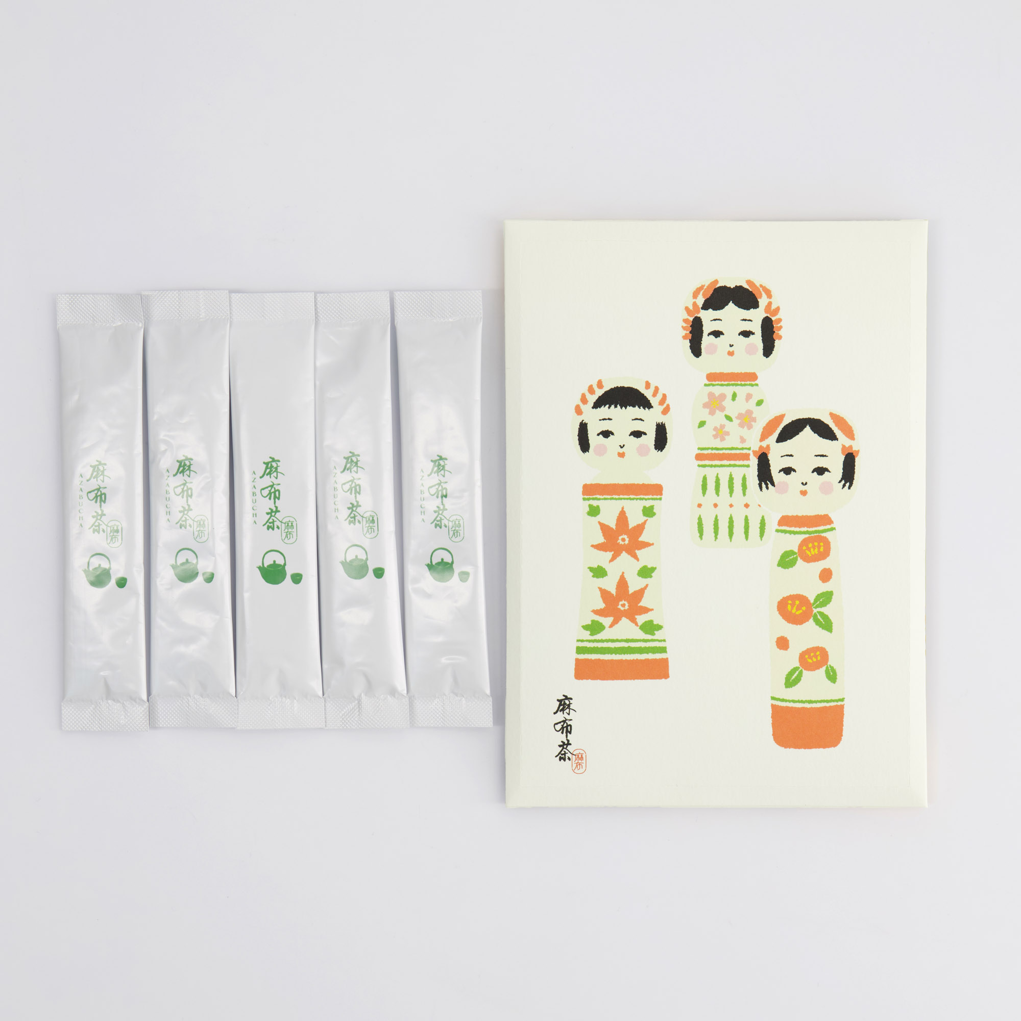 Tokyo Design Studio - Japanse Thee - Biologische Matcha - KOKESHI - 2gx5 - Afbeelding 2