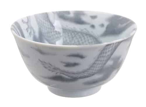 Tokyo Design Studio – Dragon Tayo Kom – 12,7x6,5 cm – Grijs