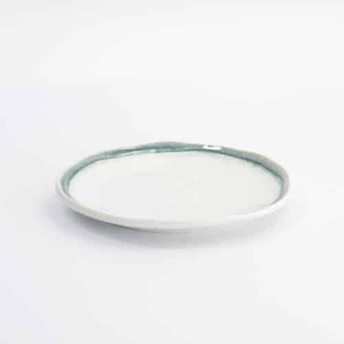 Tokyo Design Studio – Garden Collection – Rond Bord – 17.5x1.5cm – Groen Rand