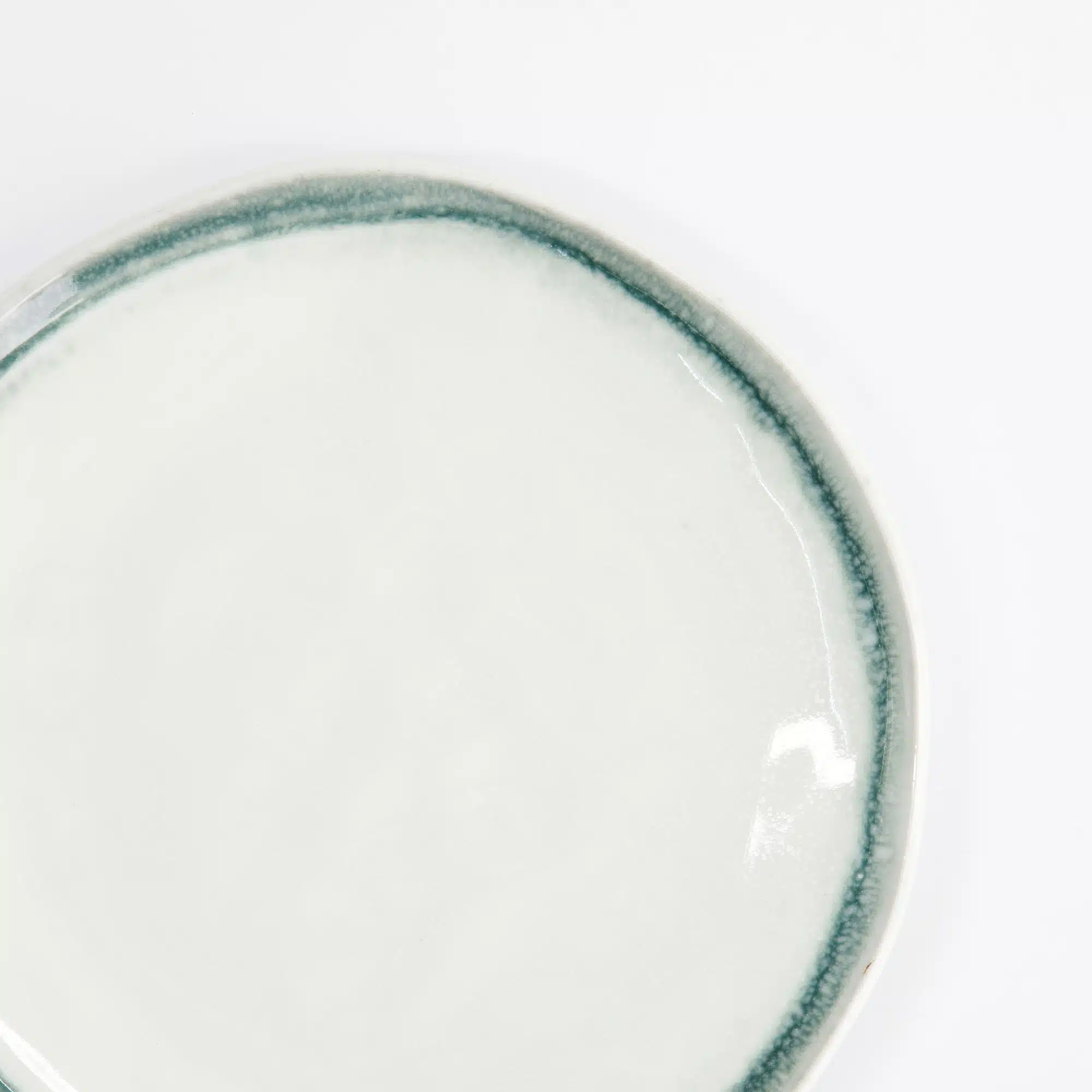 Tokyo Design Studio – Garden Collection – Rond Bord – 17.5x1.5cm – Groen Rand - Afbeelding 2