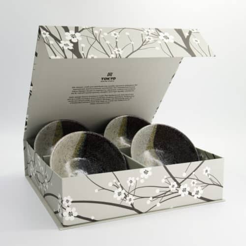 Oboro Yamakage Bowl Giftset – 4-delig – 16 x 7.58 cm – 600 ml