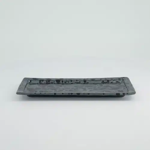 Tokyo Design Studio - Craft Ginsai Rechthoekig Bord - 29.8x12.4cm - Zwart