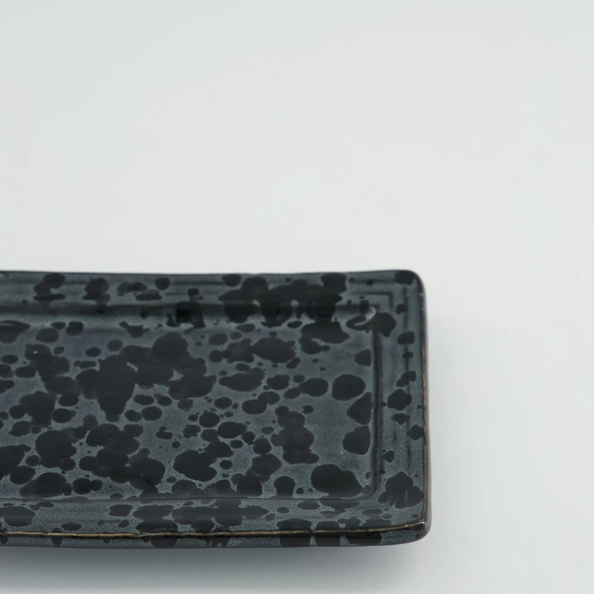 Tokyo Design Studio – Craft Ginsai – Rechthoekig Bord – 16.5x11.7cm – Black - Afbeelding 2