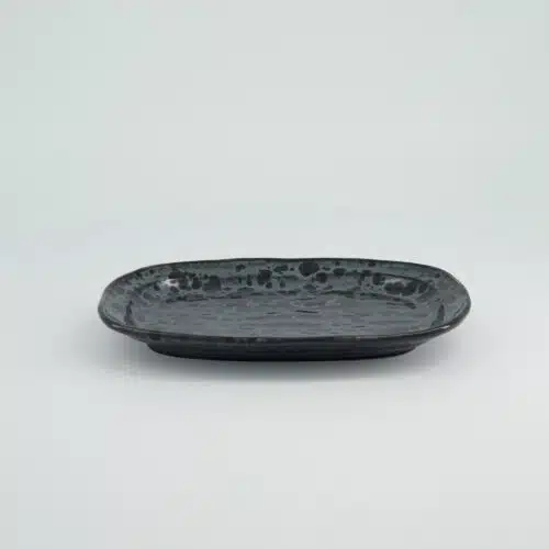 Tokyo Design Studio - Craft Ginsai - Ovaal Bord - 25.8x16.7cm - Zwart