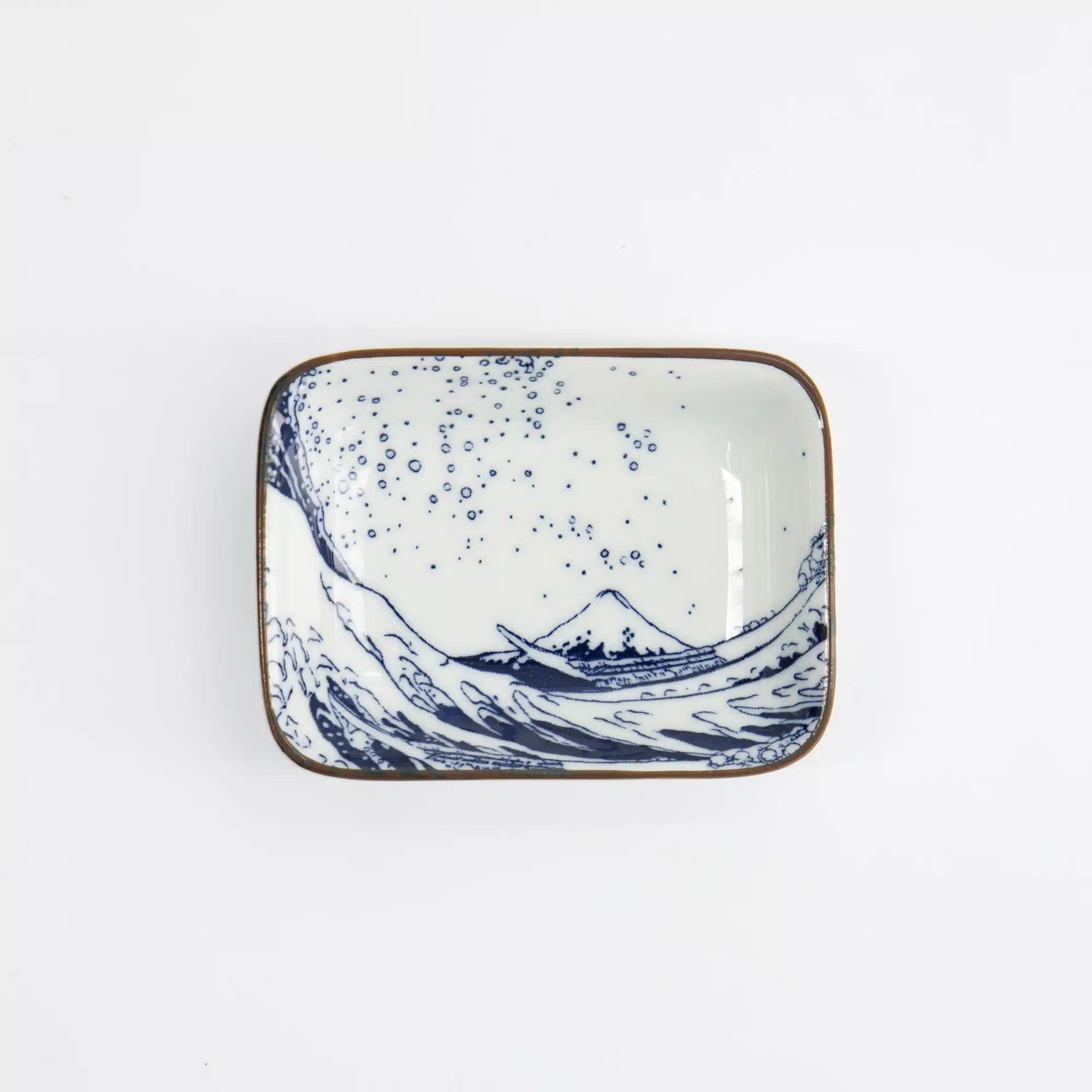 Tokyo Design Studio - Hokusai - Choku - 9.6x7.2cm - Blauw/Wit - Afbeelding 3