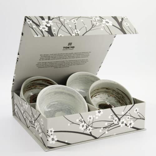 Hayase Naruto Kom – Geschenkset – 4 stuks – 13x7 cm – 550 ml