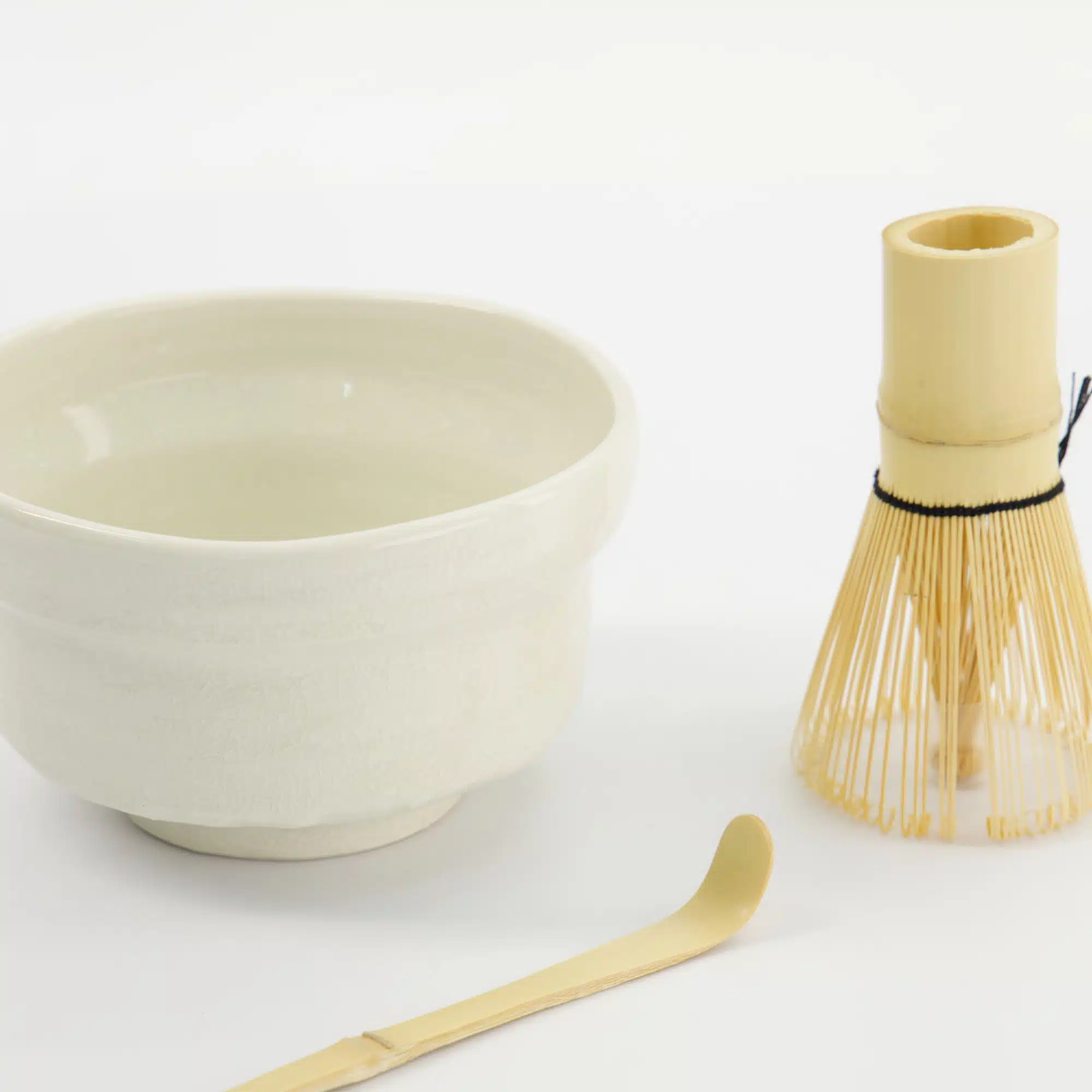Tokyo Design Studio - Matcha Geschenkset - Wit - 12.5x7.2cm - 3 Stuks - Afbeelding 4