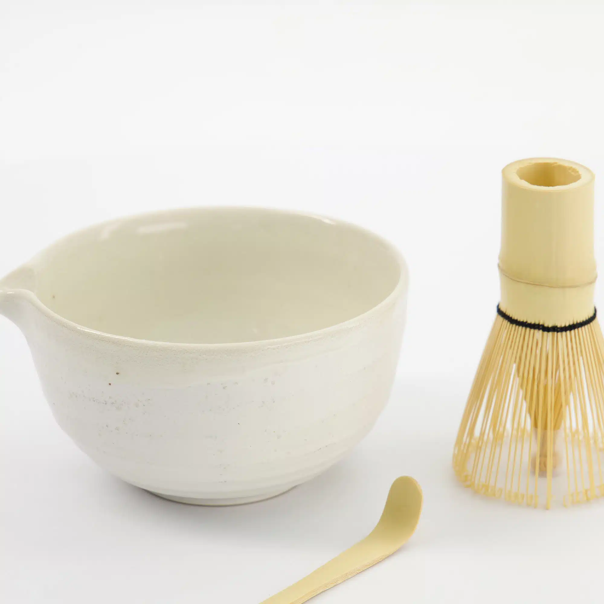 Tokyo Design Studio - Matcha Geschenkset Wit - 13x7.2cm - 3 Stuks - Afbeelding 5