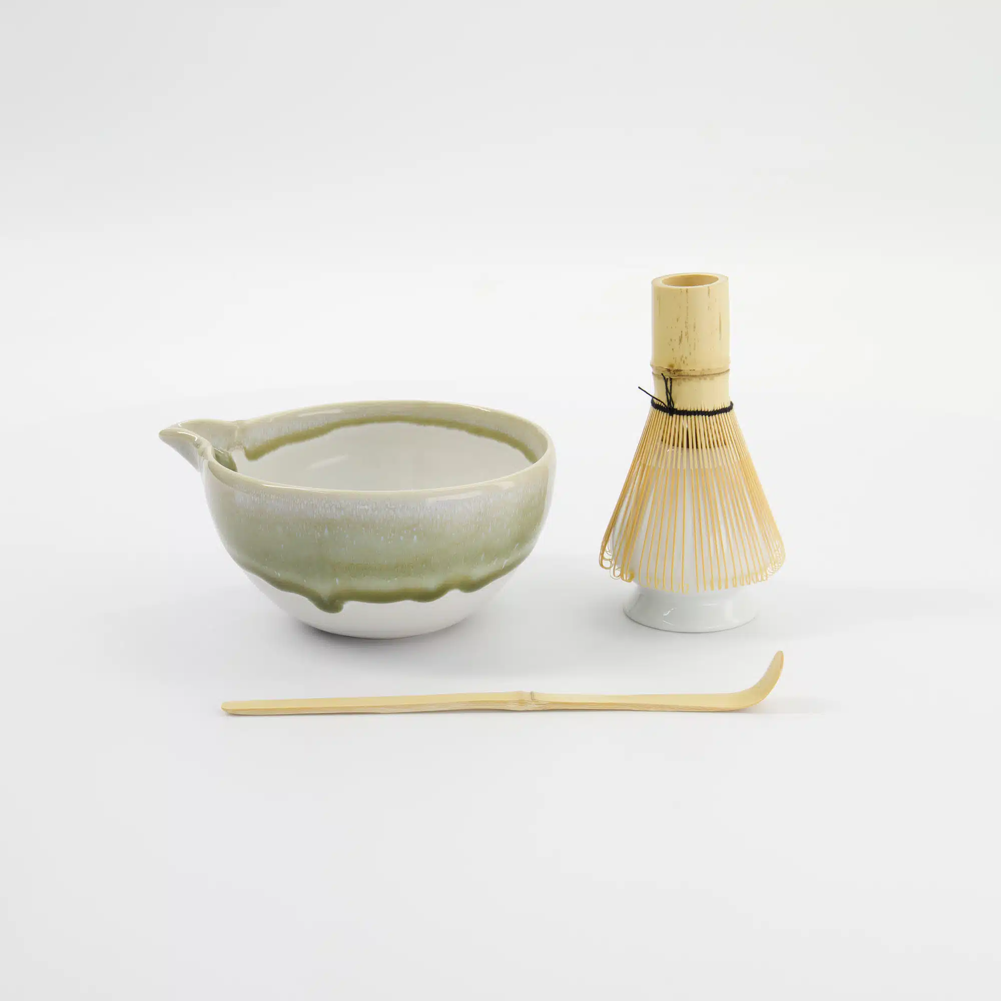 Tokyo Design Studio - Matcha Geschenkset - Sasa Groen - 14.5x6.5cm - 4 Stuks - Afbeelding 6