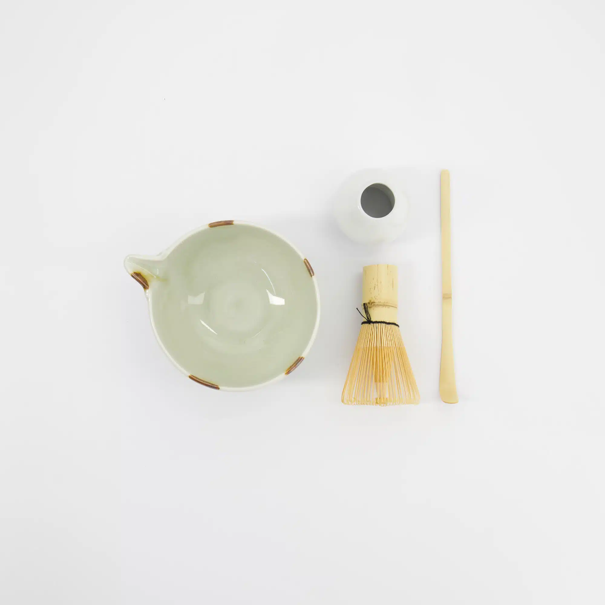 Tokyo Design Studio - Matcha Geschenkset - Unofu - Bruin Wit - 14.5x6.5cm - 4 Stuks - Afbeelding 7