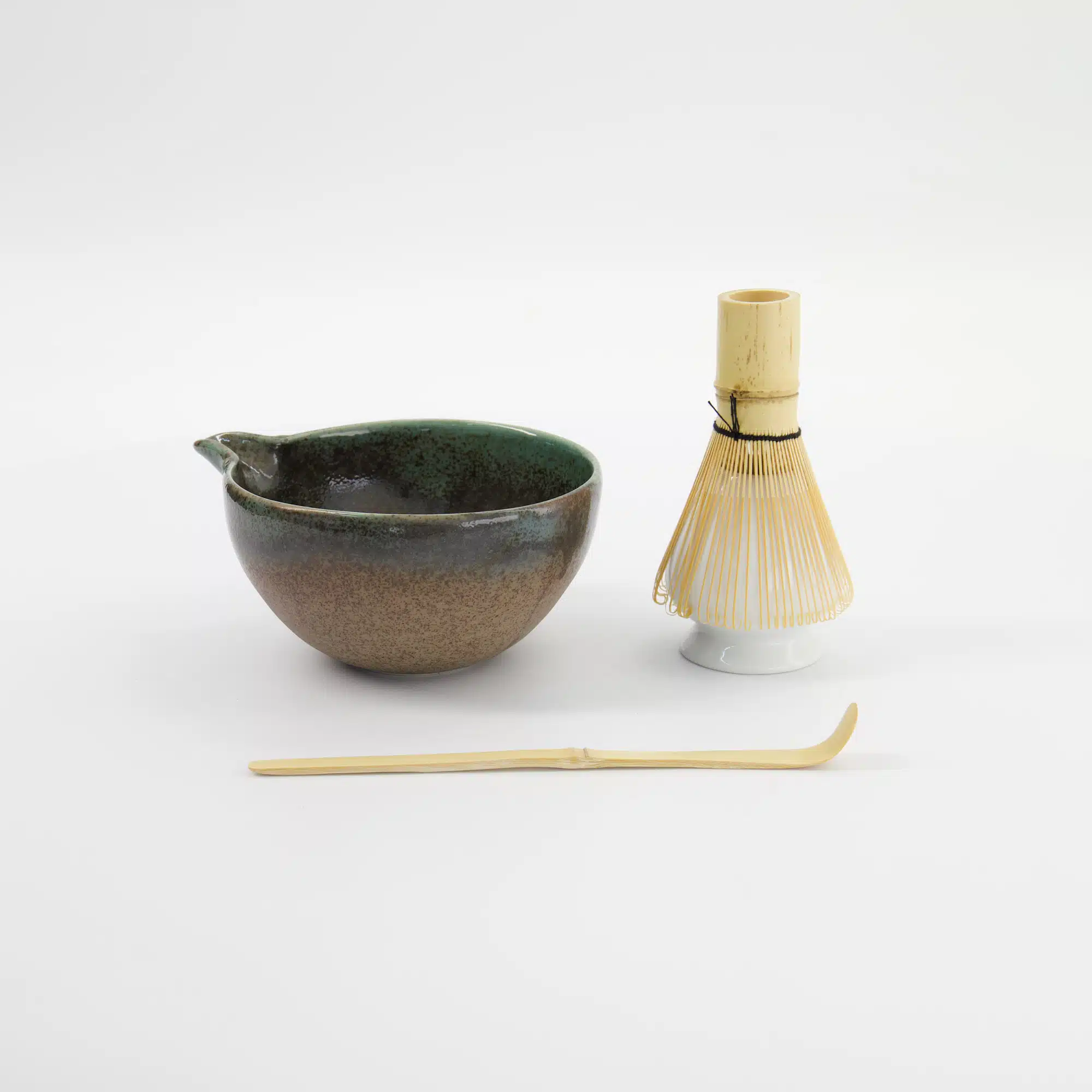 Tokyo Design Studio - Matcha Geschenkset - Hisui Groen - 14.5x6.5cm - 4 Stuks - Afbeelding 6
