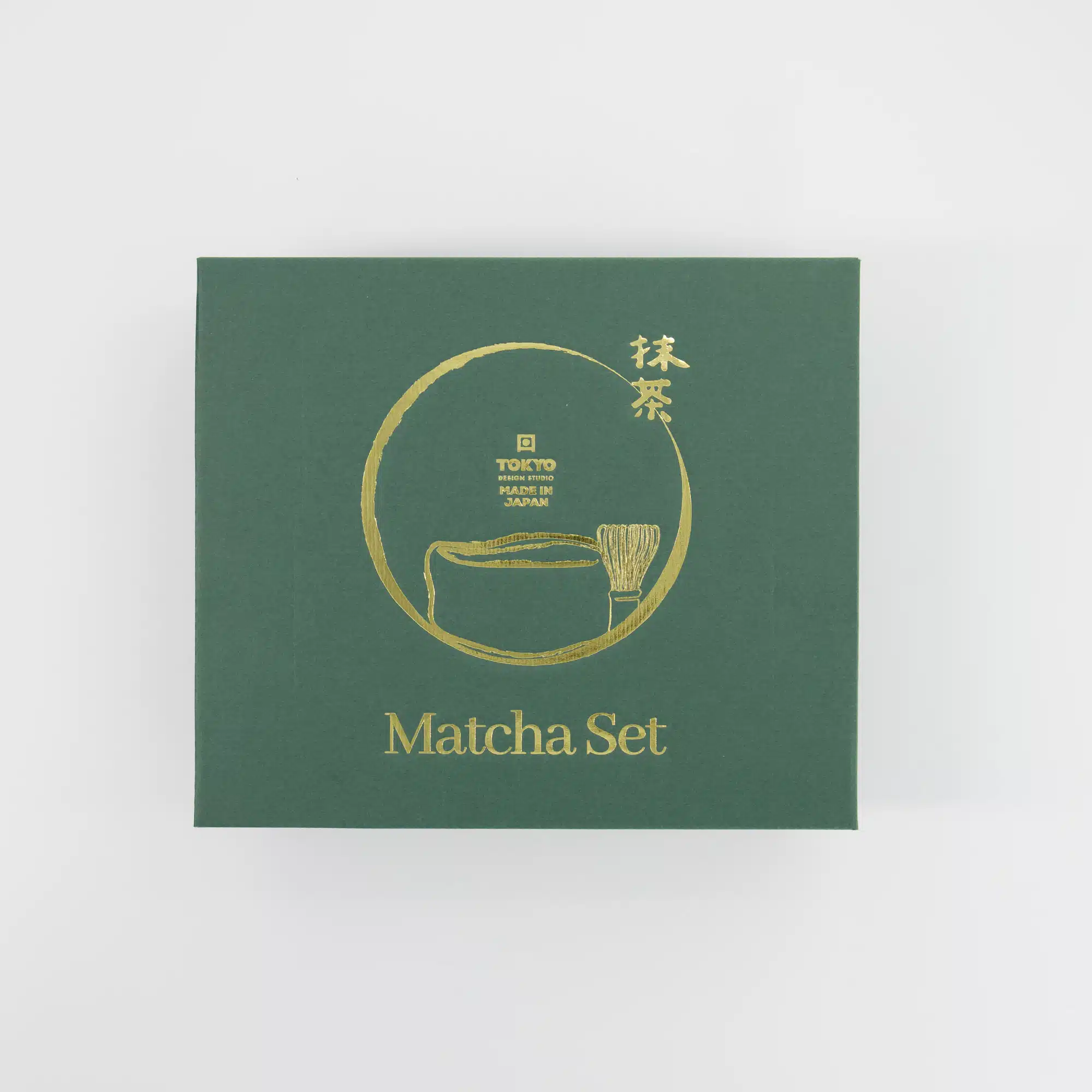 Tokyo Design Studio - Matcha Geschenkset - Hisui Groen - 14.5x6.5cm - 4 Stuks - Afbeelding 3