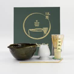 Matcha - Giftset - Amano - Oribe - Green – 14.5 x 6.5 cm – 4 pcs
