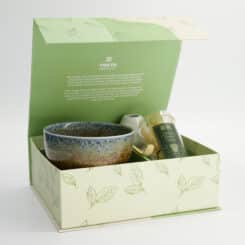 Tokyo Design Studio - Matcha Geschenkset - Rifblauw - 12,7x7 cm - 4-delig