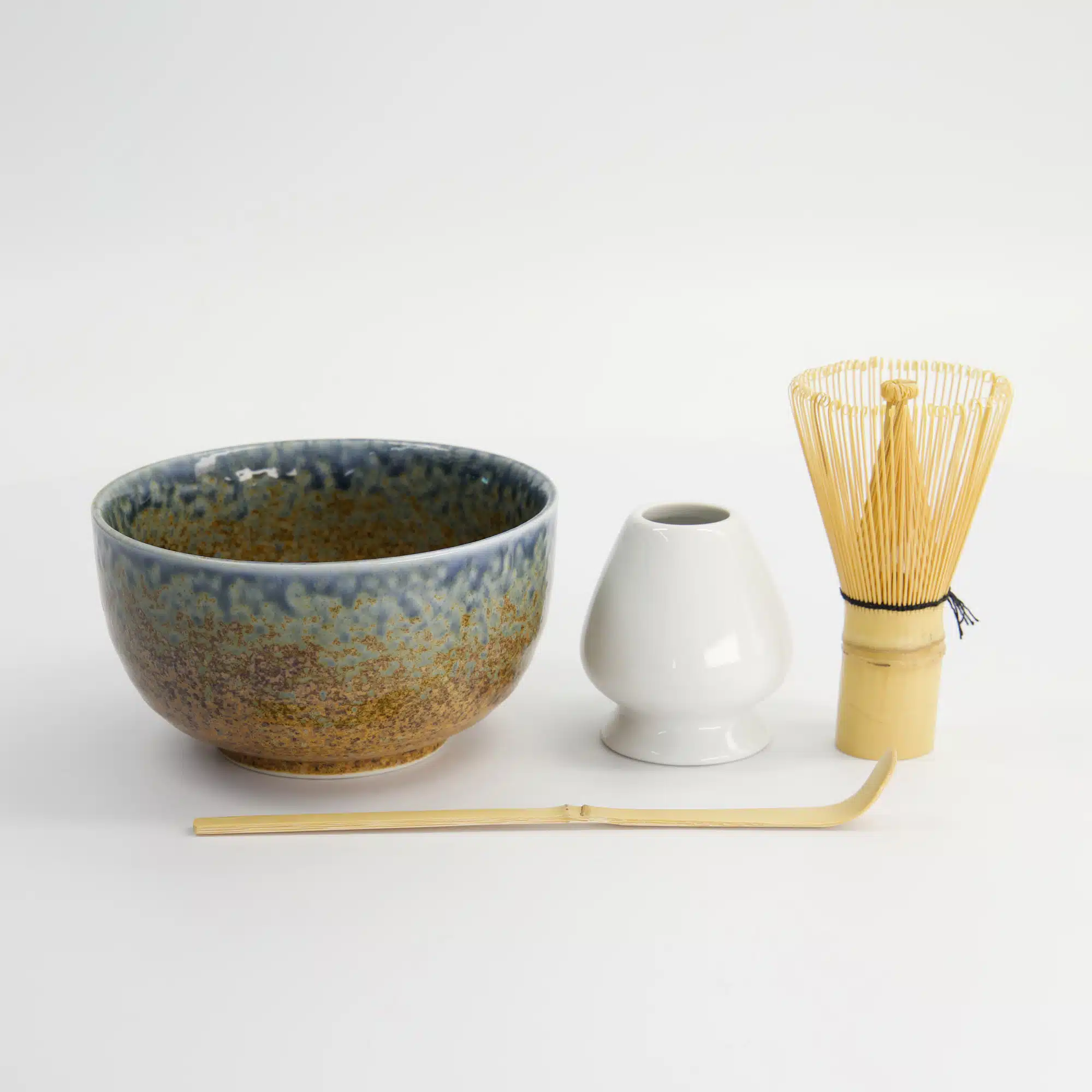 Tokyo Design Studio - Matcha Geschenkset - Rifblauw - 12,7x7 cm - 4-delig - Afbeelding 2