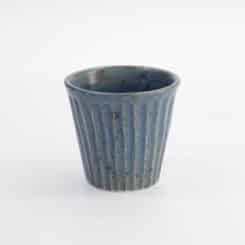Tokyo Design Studio - Mino Craft - Wabi Konnesu Kop - Blauw - 9.2x8.6cm