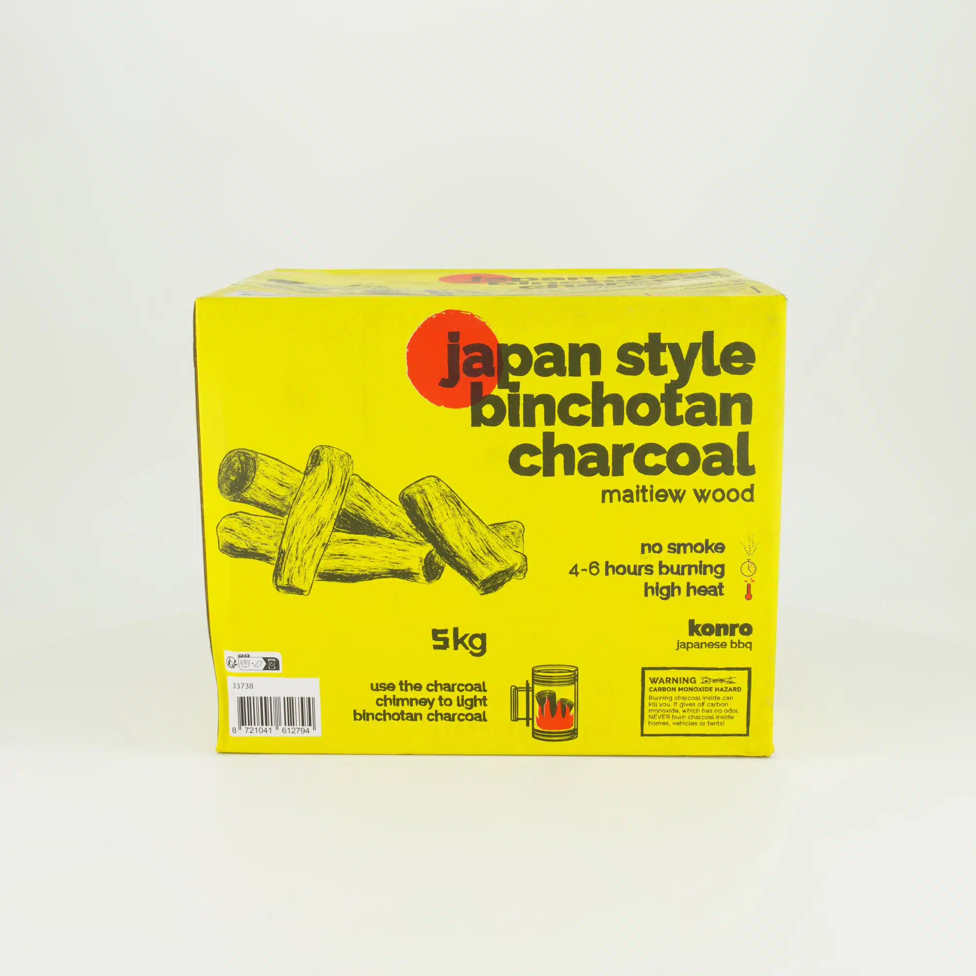 Konro Grill - Binchotan Houtskool - Maitiew Hout - Oorsprong Vietnam - 5kg - Afbeelding 2