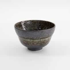 Tokyo Design Studio – Matcha Kom – Shabon Hakubun – 13x8cm – Zwart