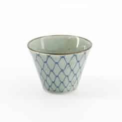 Tokyo Design Studio - Mashiko Beker Amime - Blauw - 7.5x5.3cm