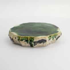 Tokyo Design Studio - Mino Craft Rotsbord - 17.5x5.8cm - Groen