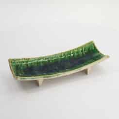 Tokyo Design Studio - Mino Craft Rechthoekig Bord - 27.5x5.2cm - Groen
