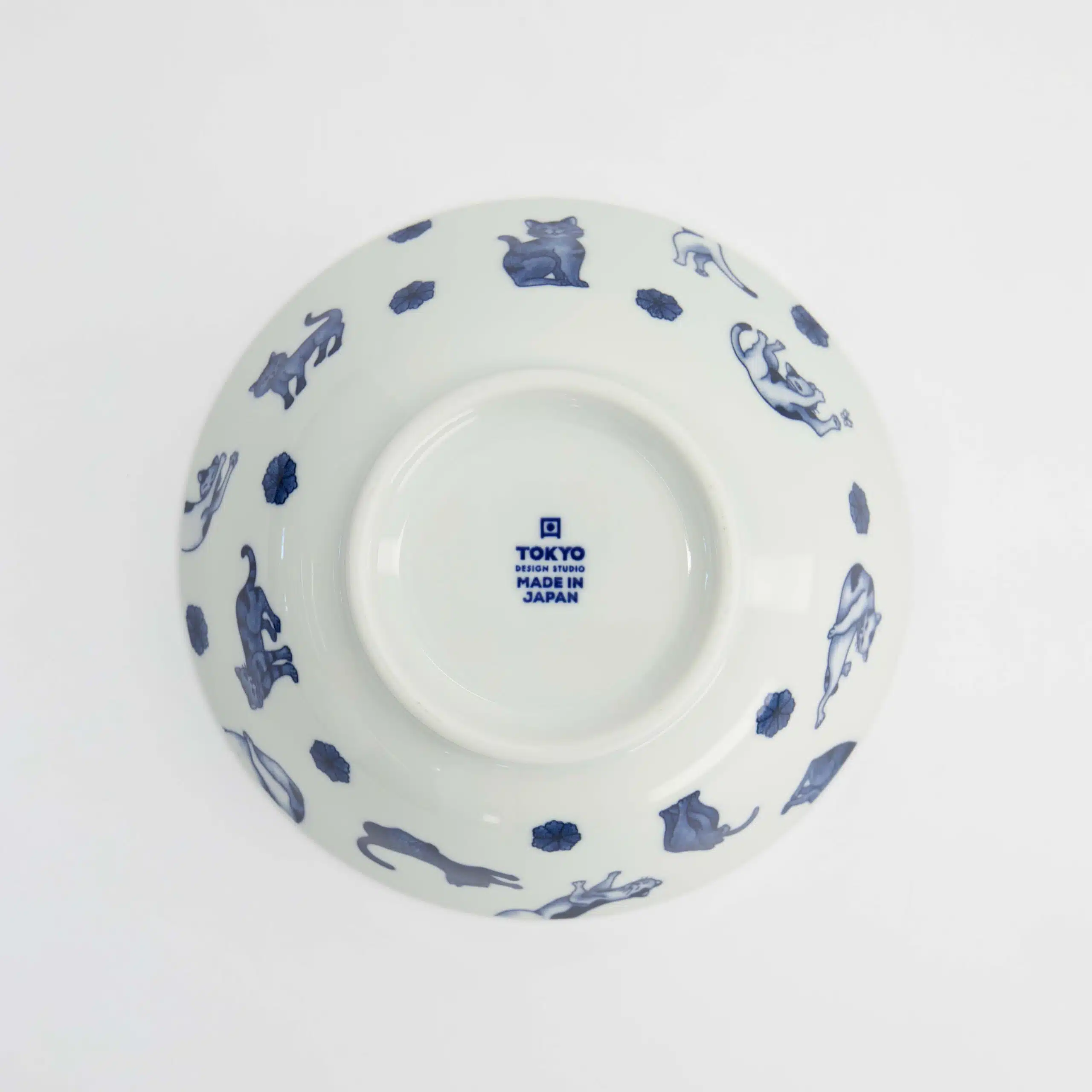 Tokyo Design Studio - Kawaii - Hananeko - Cat - Ramen - Bowl – 19.8 x 7.5 cm – Blue - Afbeelding 6