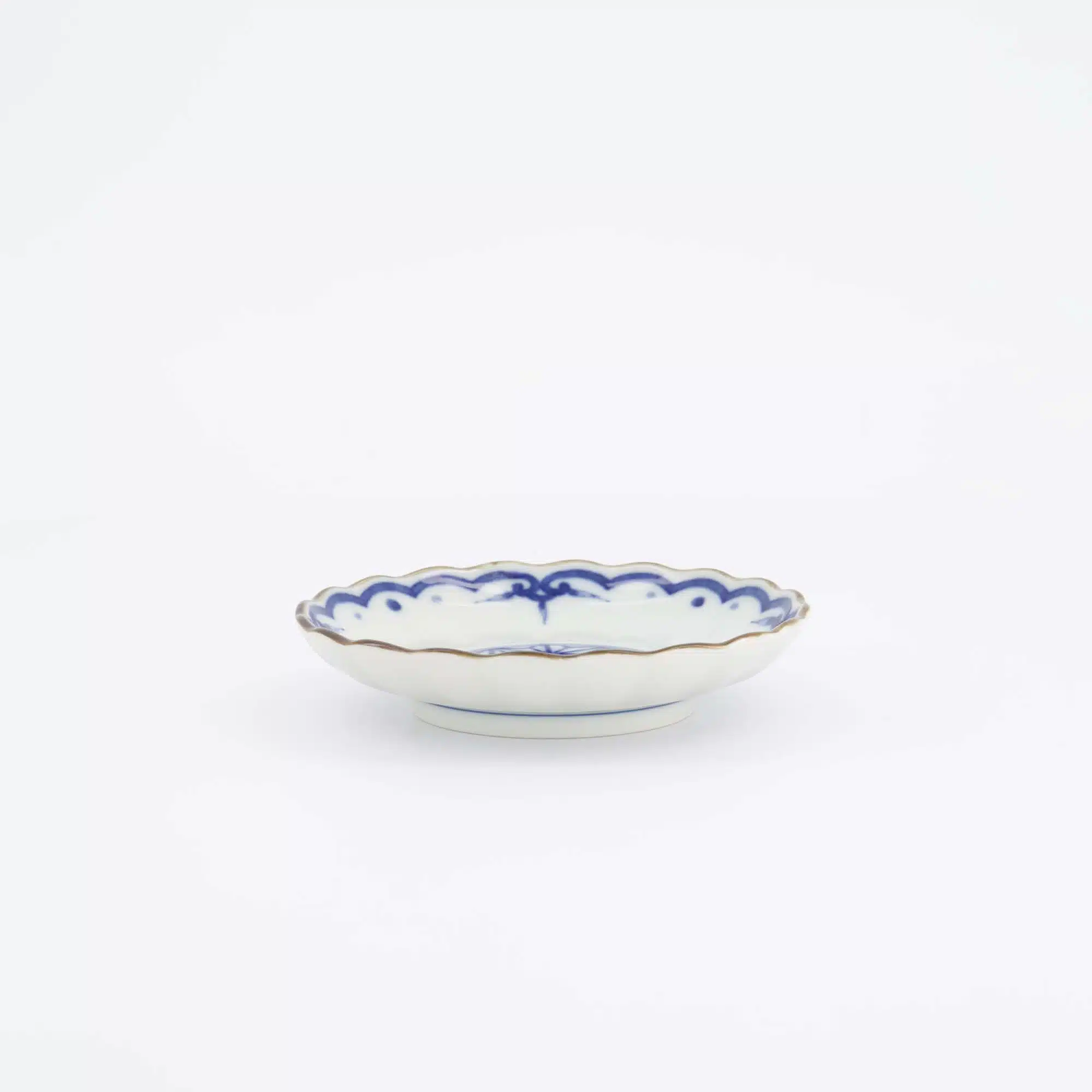Tokyo Design Studio - Yamahida - Blue - Plate - Kissho - Komon – 12.2 x 2.7 cm - Afbeelding 3