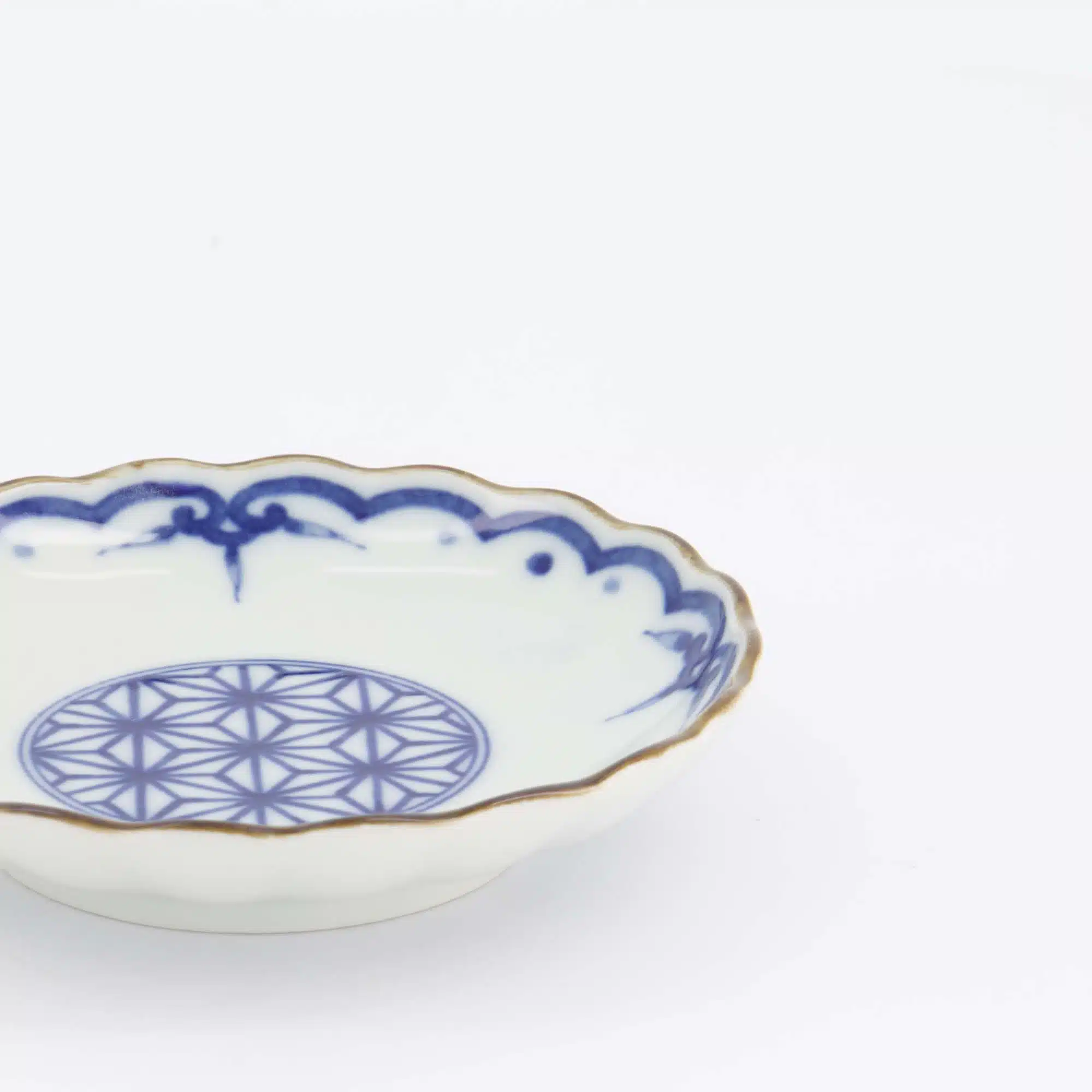 Tokyo Design Studio - Yamahida - Blue - Plate - Kissho - Komon – 12.2 x 2.7 cm - Afbeelding 2