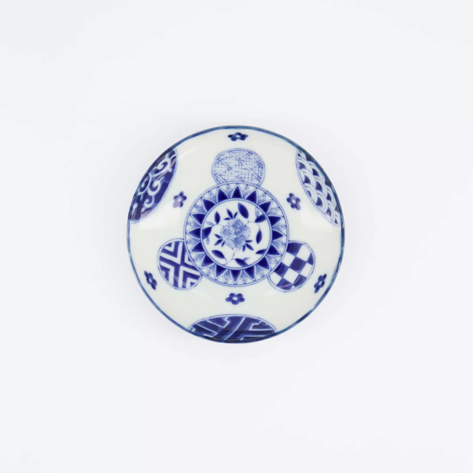 Tokyo Design Studio - Yamahida - Blue - Plate - Ai - Marumon – 12.2 x 2.7 cm - Afbeelding 4
