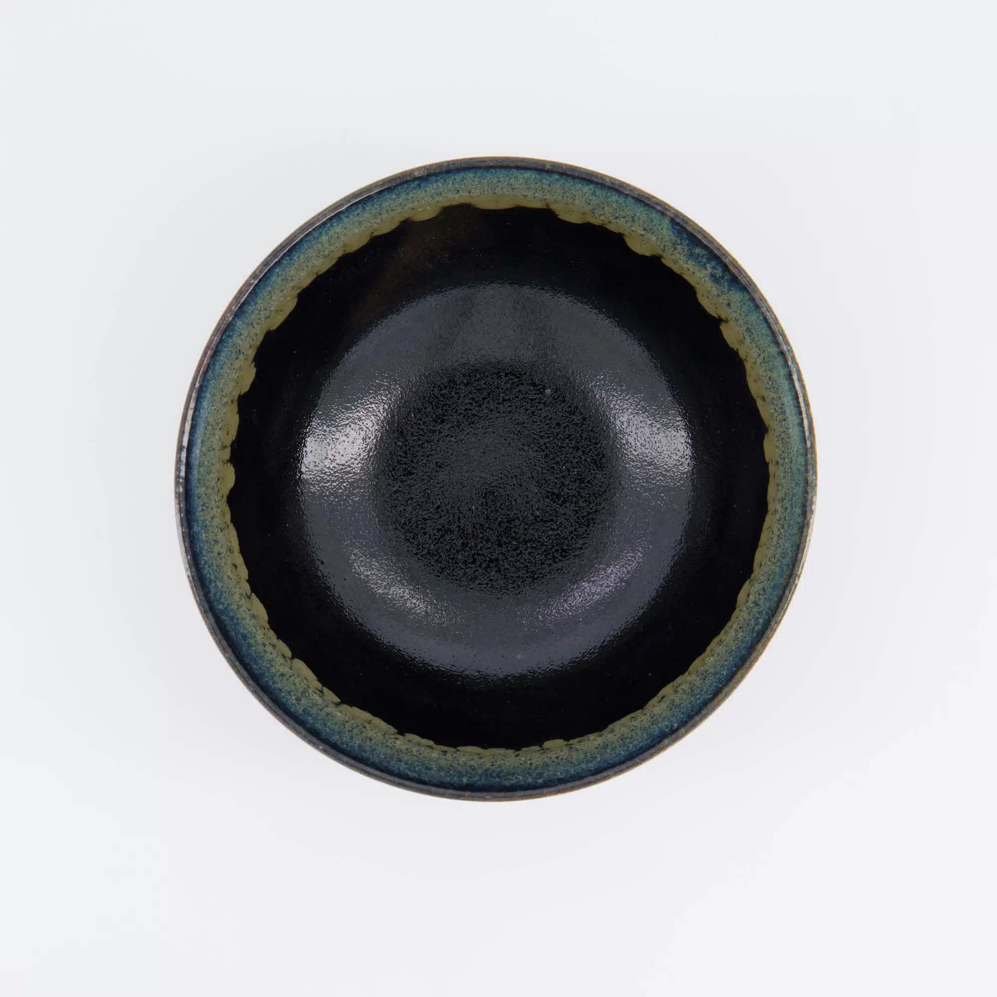 Tokyo Design Studio - Yamahida - Blue - Okonomi - Bowl - Tenmoku - Shironagashi – 16 x 8.4 cm – 1000 ml - Afbeelding 4