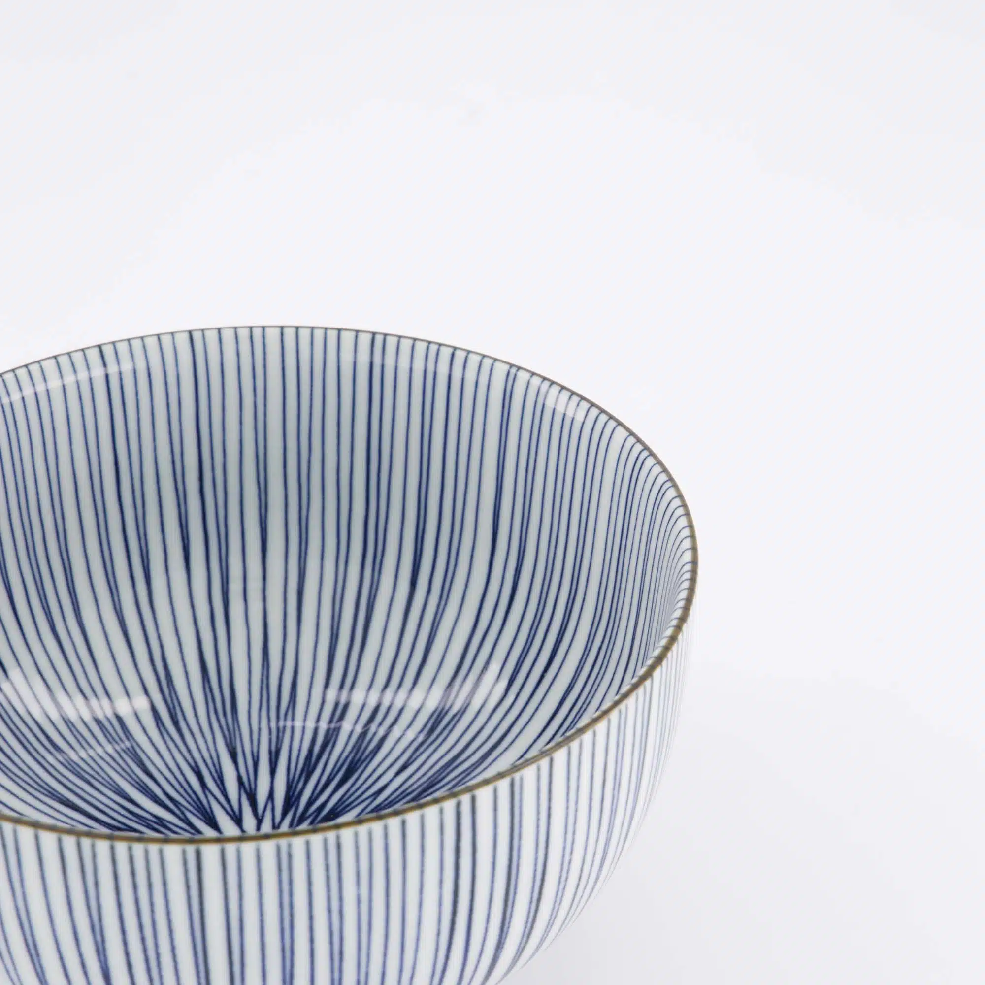 Tokyo Design Studio - Yamahida - Blue - Okonomi - Bowl - Hoso - Tokusa – 16 x 8.4 cm – 1000 ml - Afbeelding 2