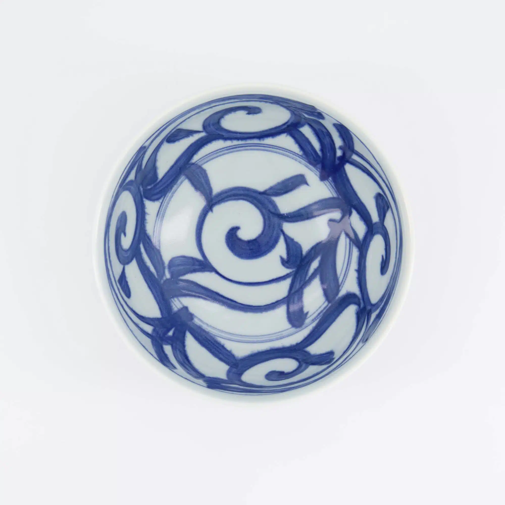 Tokyo Design Studio - Yamahida - Blue - Okonomi - Bowl - Karakusa – 16 x 8.4 cm – 1000 ml - Afbeelding 4