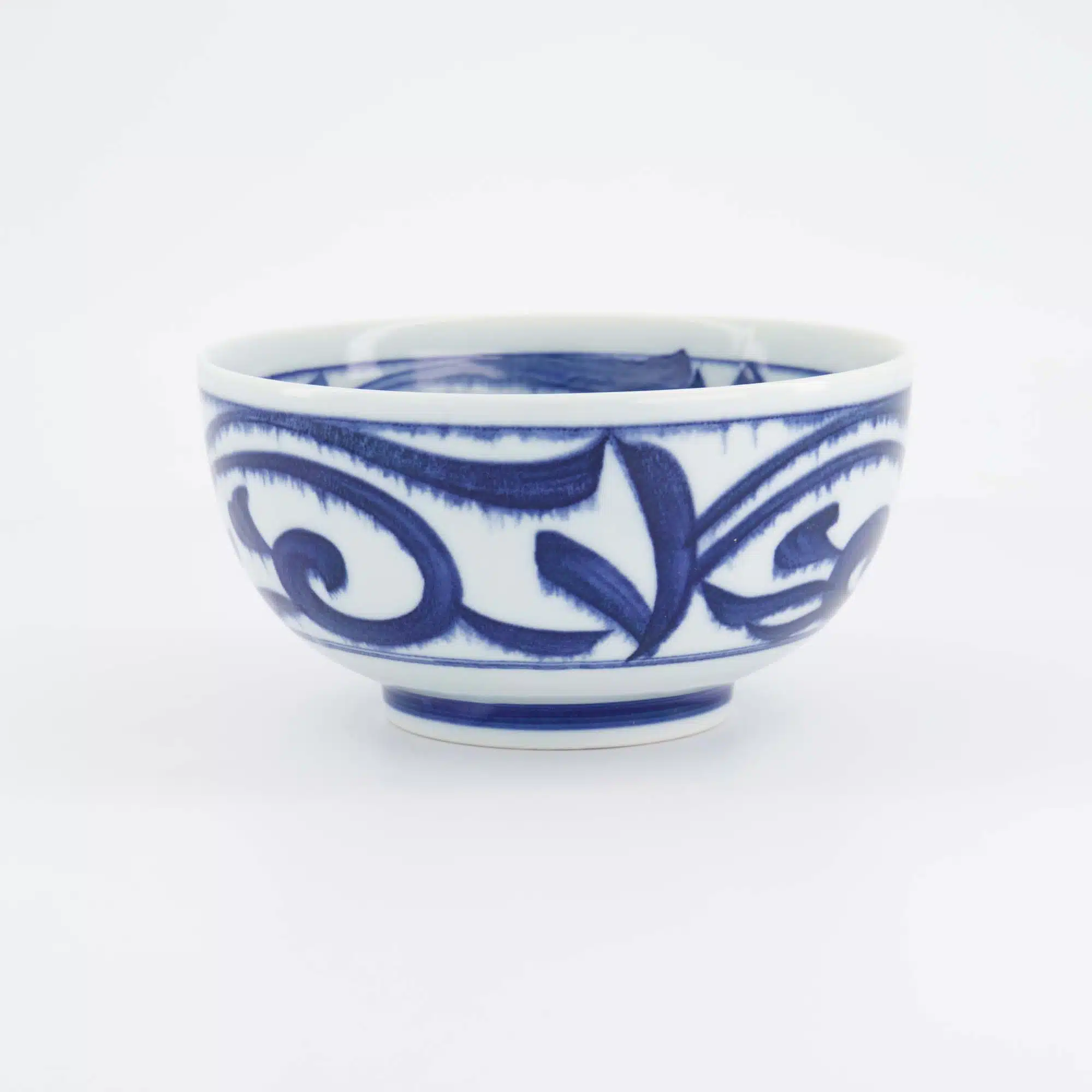 Tokyo Design Studio - Yamahida - Blue - Okonomi - Bowl - Karakusa – 16 x 8.4 cm – 1000 ml - Afbeelding 3