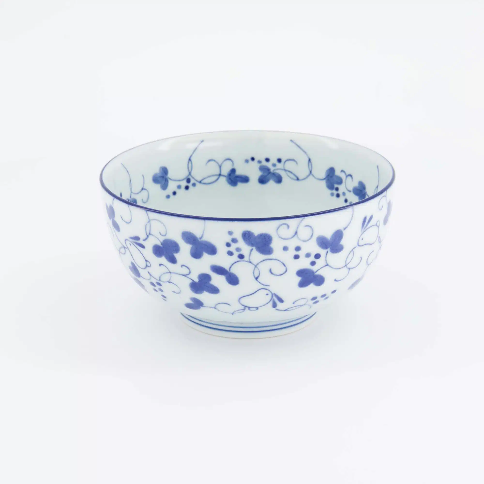 Tokyo Design Studio - Yamahida - Blue - Okonomi - Bowl - Some - Usagi – 16 x 8.4 cm – 1000 ml