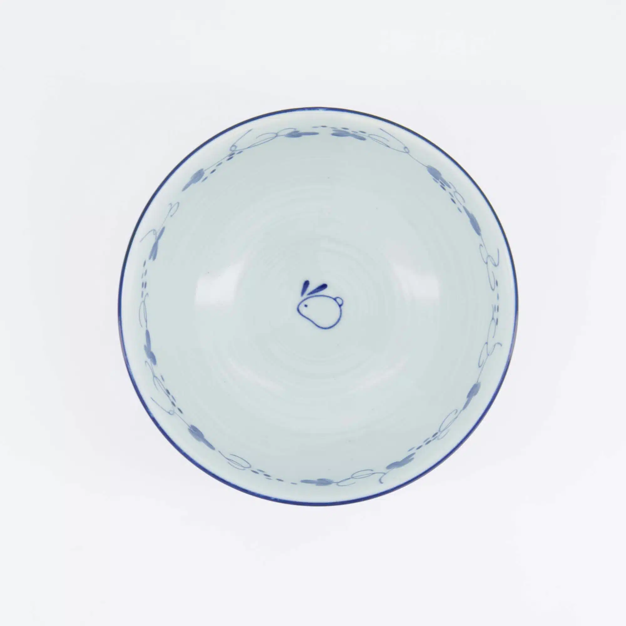 Tokyo Design Studio - Yamahida - Blue - Okonomi - Bowl - Some - Usagi – 16 x 8.4 cm – 1000 ml - Afbeelding 4