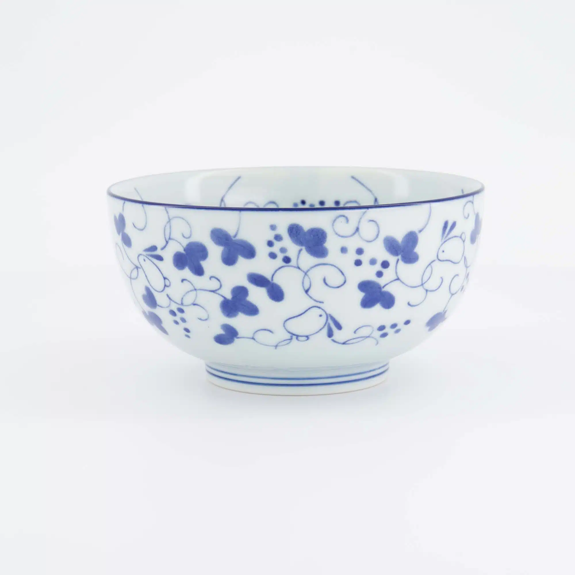 Tokyo Design Studio - Yamahida - Blue - Okonomi - Bowl - Some - Usagi – 16 x 8.4 cm – 1000 ml - Afbeelding 3