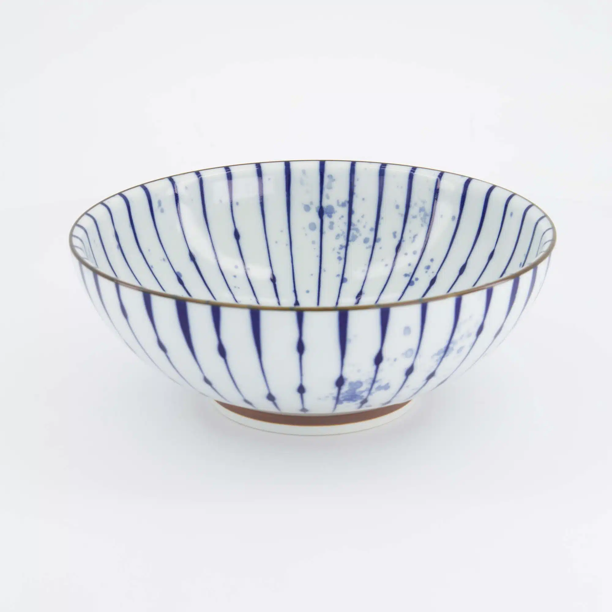 Tokyo Design Studio - Yamahida - Blue - Ramen - Bowl - Fukizome - Tokusa – 21.3 x 8.2 cm – 1450 ml