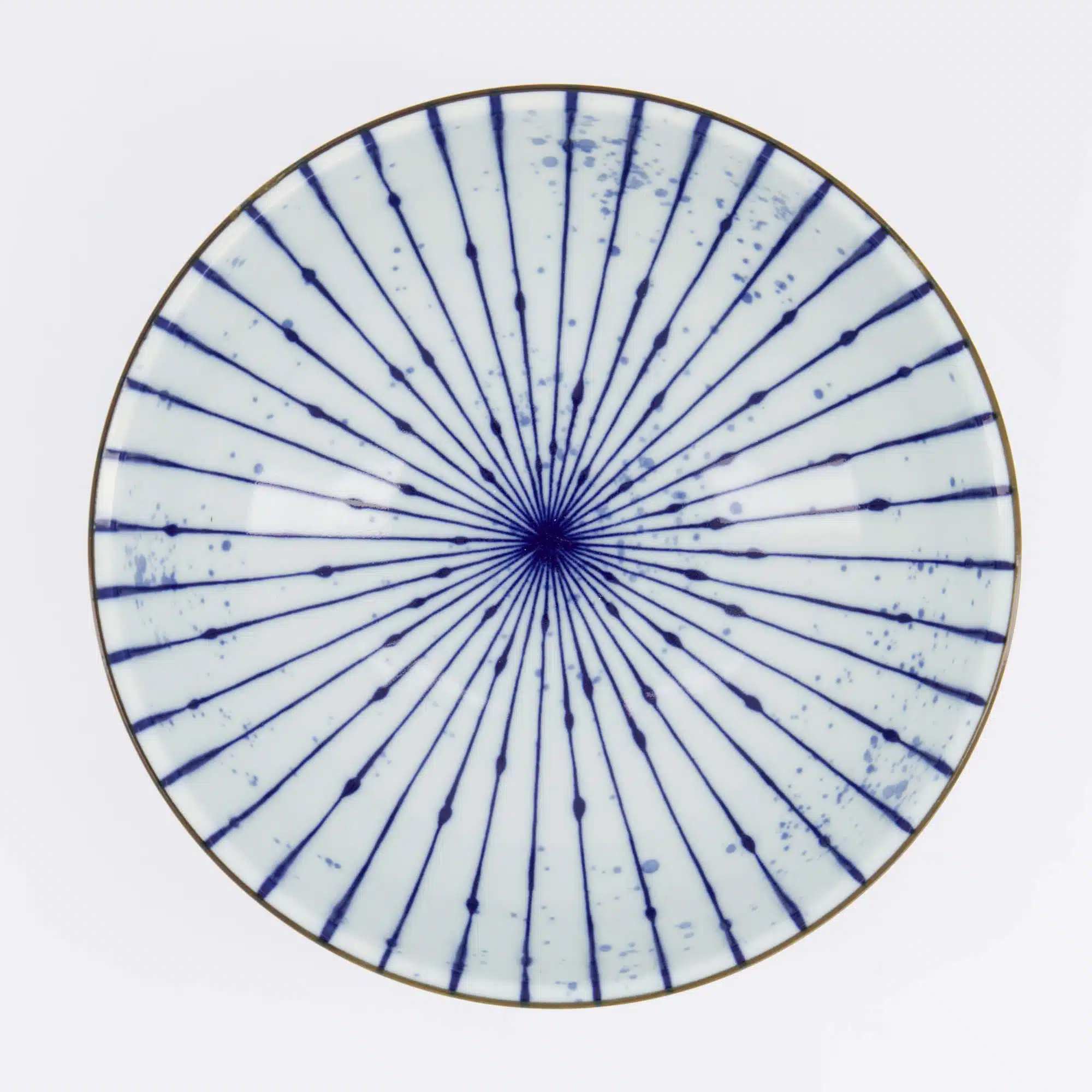 Tokyo Design Studio - Yamahida - Blue - Ramen - Bowl - Fukizome - Tokusa – 21.3 x 8.2 cm – 1450 ml - Afbeelding 4